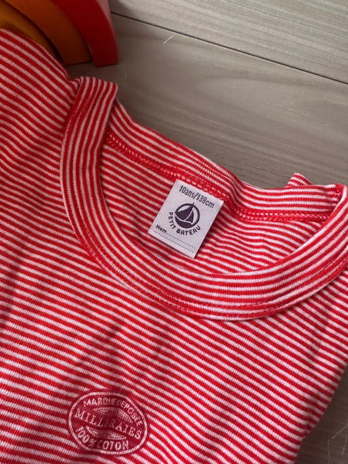 Lot 2 tshirt petit bateau 10 ans - photo numéro 2