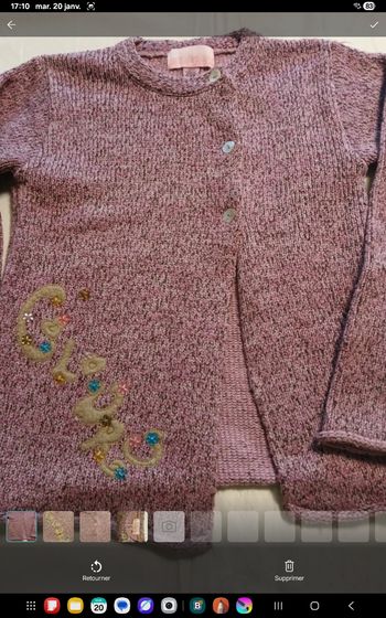 Gilet chaud 12 ans GF53