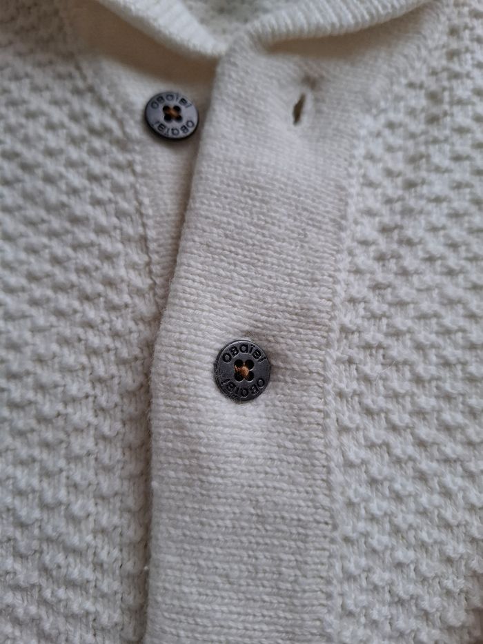 Gilet blanc bébé 6 mois - photo numéro 3