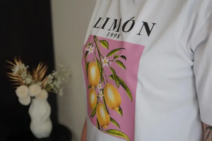 T shirt limon cello - photo numéro 3