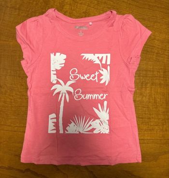 Lot de 8  de t-shirts  fille taille 5 ans