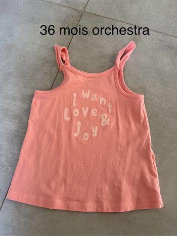 Débardeur 36 mois orchestra