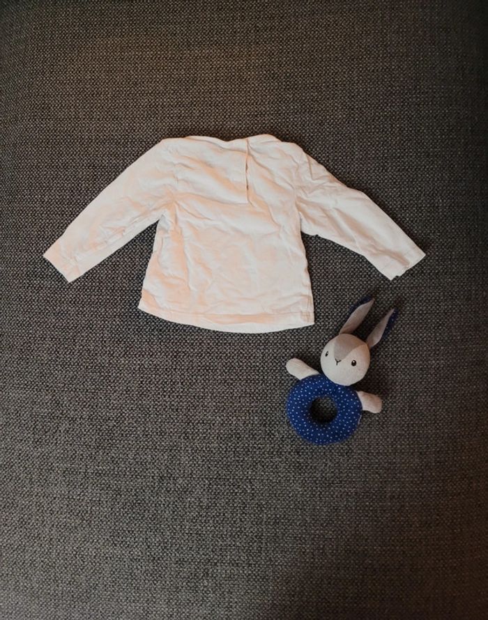T-shirt manches longues fille 9 mois - photo numéro 2