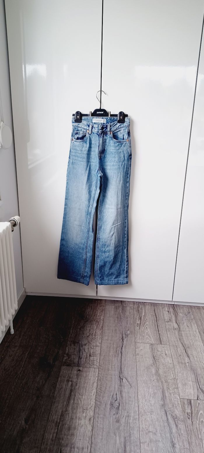 Pantalon jeans femme taille xxs stradivarius