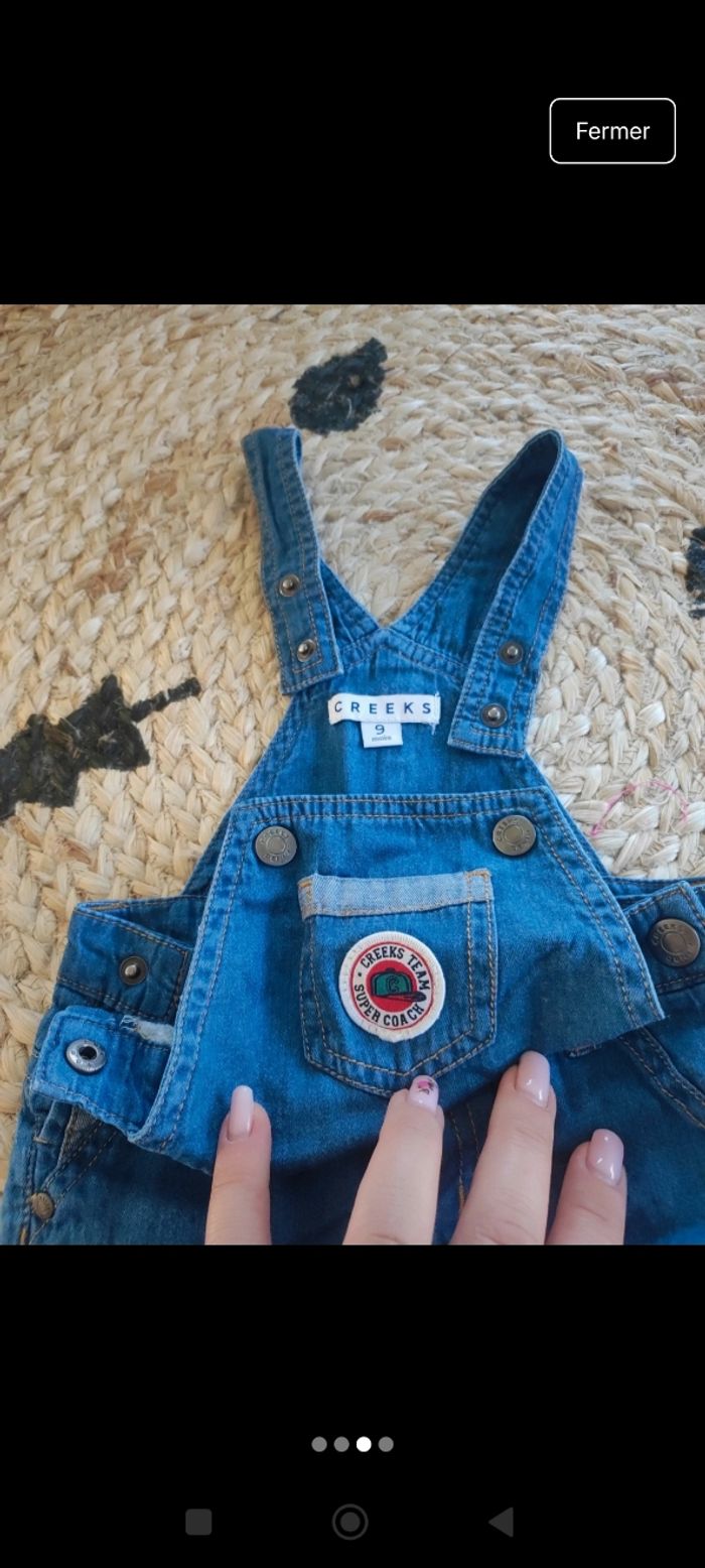 Salopette garçon 9 mois - photo numéro 3