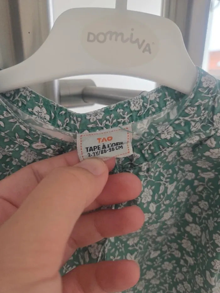 Blouse verte - photo numéro 3