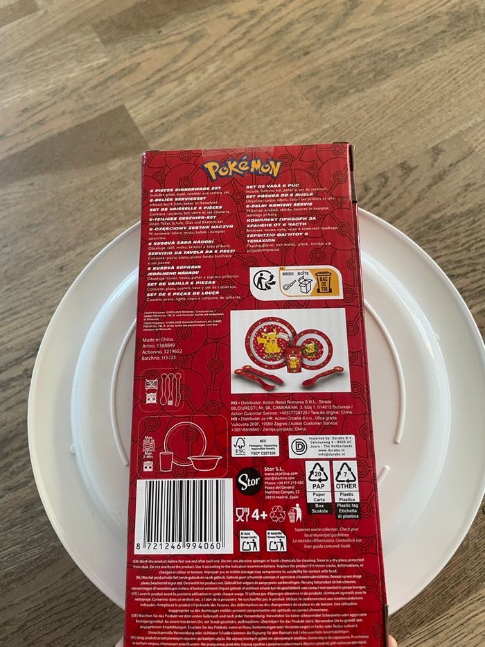 Set repas Pokémon neuf - photo numéro 2