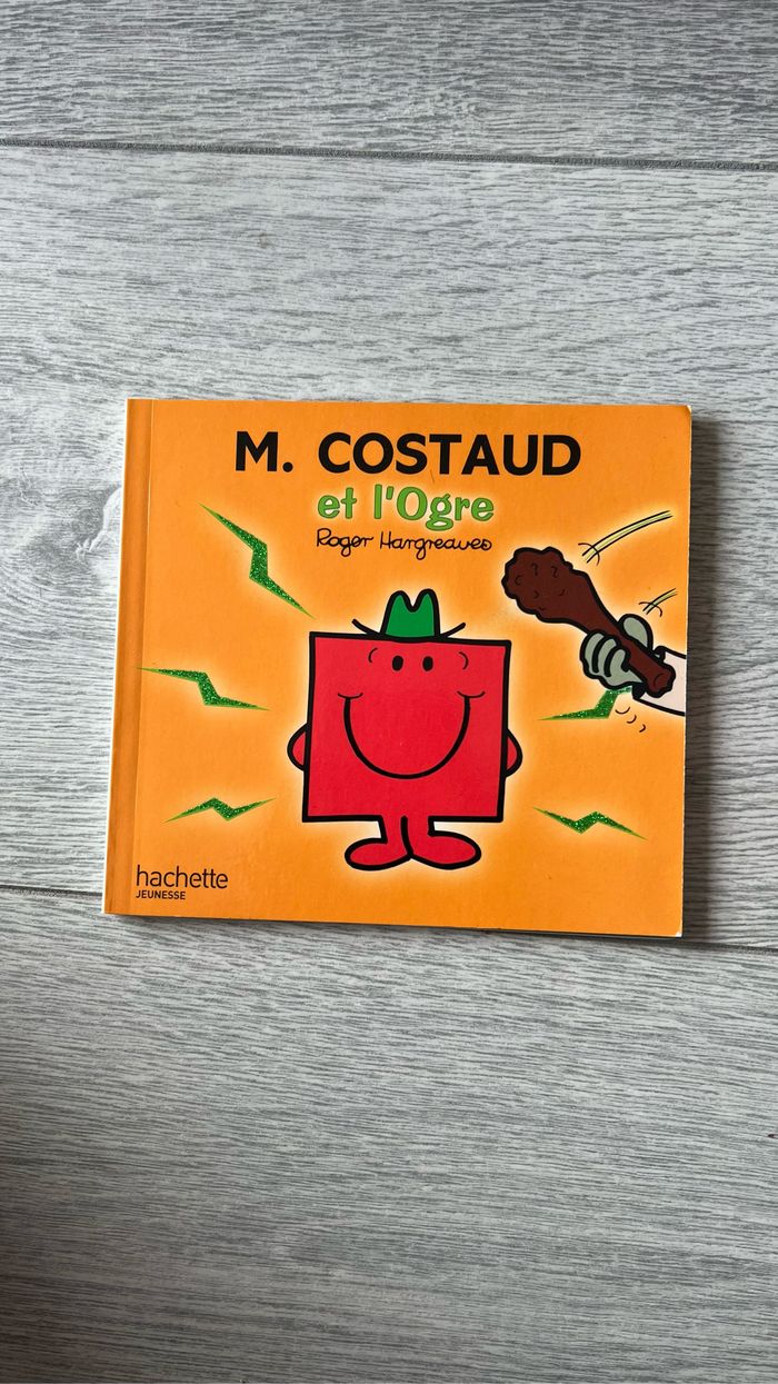 Livre pour enfant Mr Costaud et l’ogre