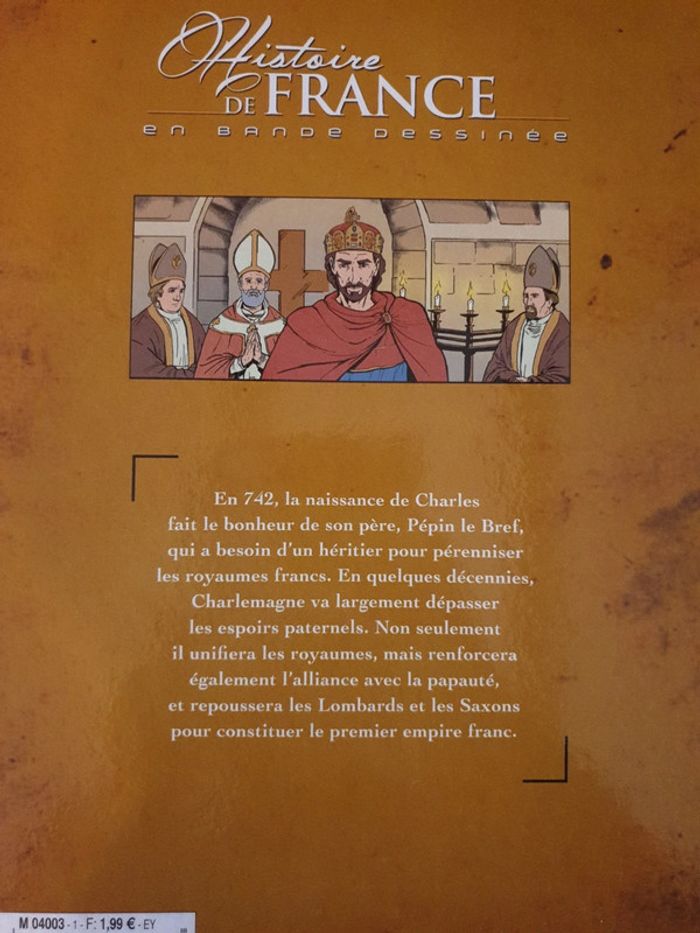 BD Histoire de France Charlemagne N°7 - photo numéro 5