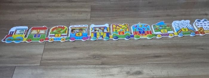 Puzzle train les chiffres - photo numéro 5