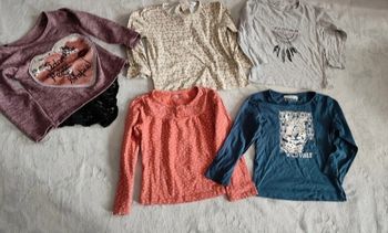 Lot manches longues 4 ans