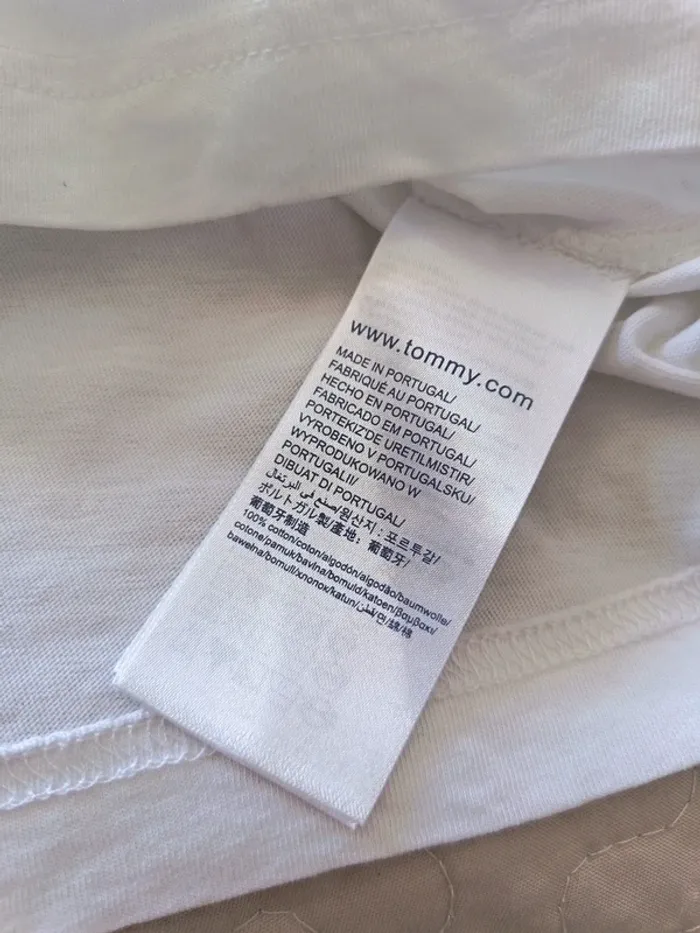 T-shirt à manches courtes Tommy Hilfiger taille L - photo numéro 8