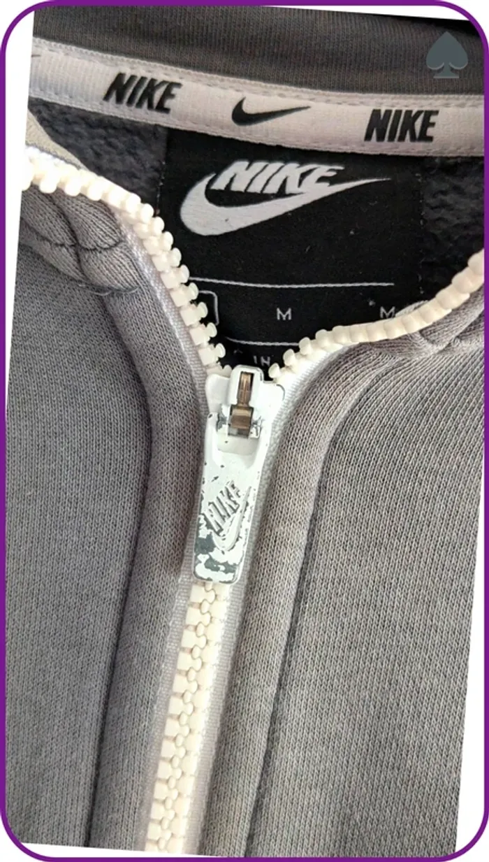 Sweat zippé à capuche Nike M - photo numéro 6