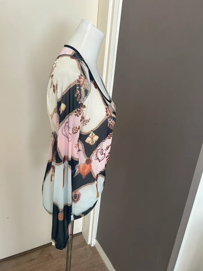 Étoile du monde blouse haut voilé multicolore taille 3/40 - photo numéro 6
