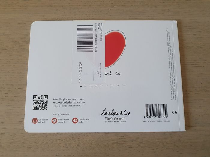 Livre Un bisou pour - photo numéro 2