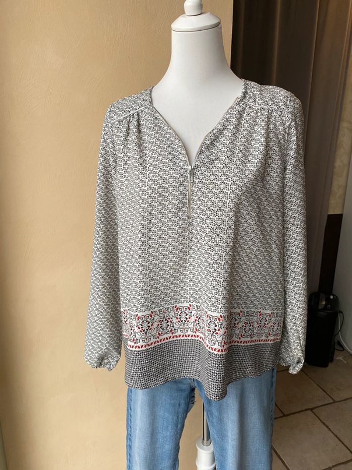 Blouse à motifs La Halle 36 - photo numéro 6
