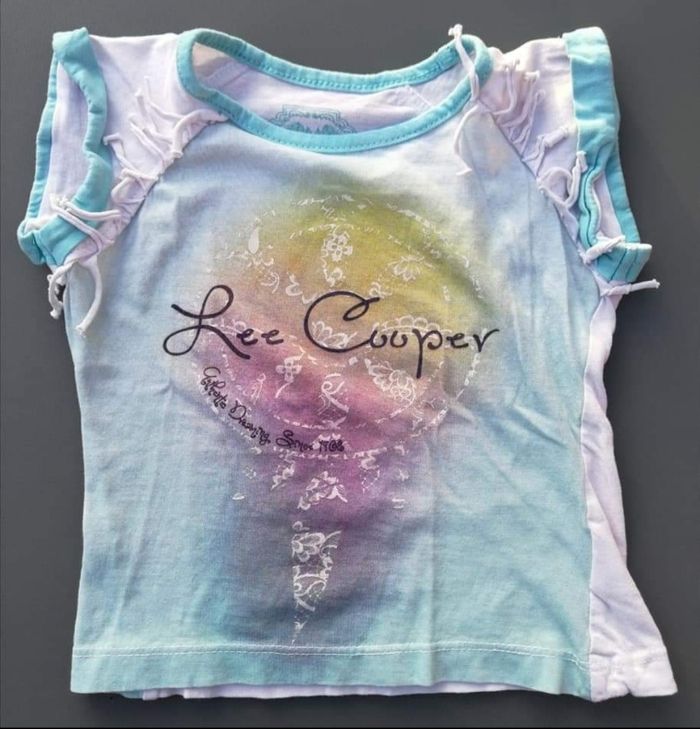 Tee-shirt MC 3 ans fille Lee Cooper