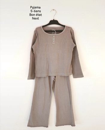 Pyjama léger 5-6ans