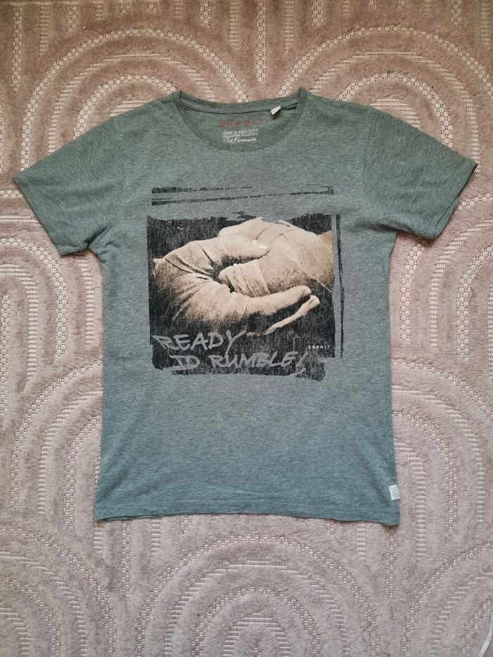 T shirt gris taille M