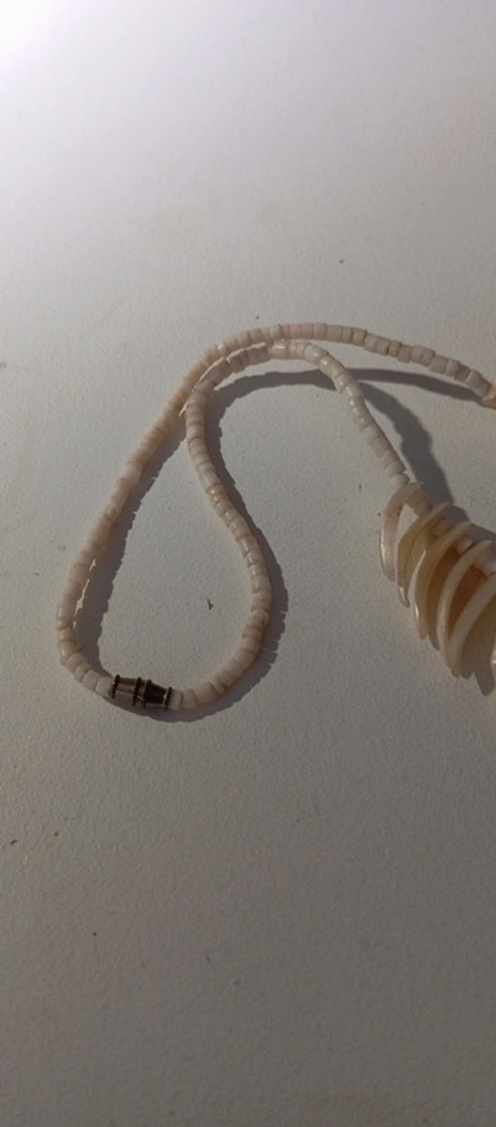 Collier pointes de nacre vintage - photo numéro 4