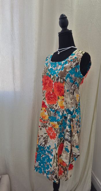 Robe d'été fleurie coton