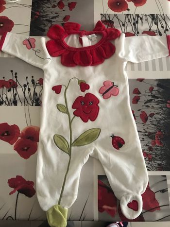 Pyjama velour 3 mois