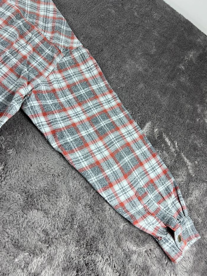 Chemise à Carreaux Rip Curl Grise et Orange Taille M - photo numéro 19