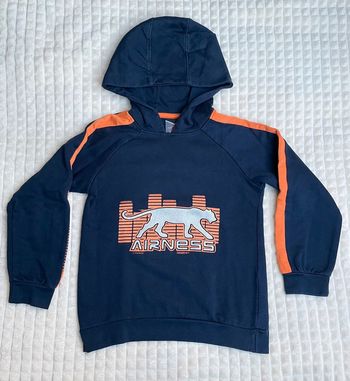 Sweat à capuche garçon 7/8 ans, Airness