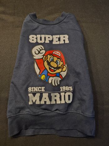 Sweat pull garcon mario 4 ans