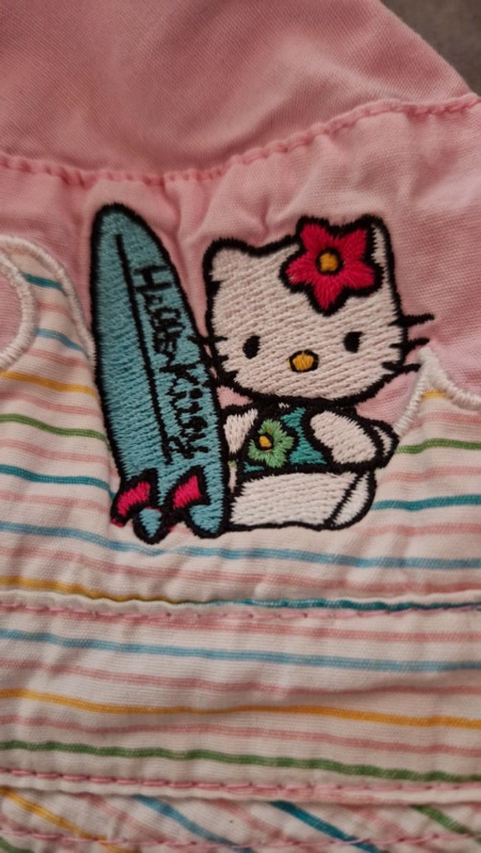 Chapeaux bob rose fille hello kitty