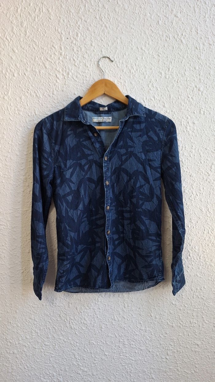 💙 Chemise en jean imprimée MANGO Kids - 11/12 ans (152 cm) 💙