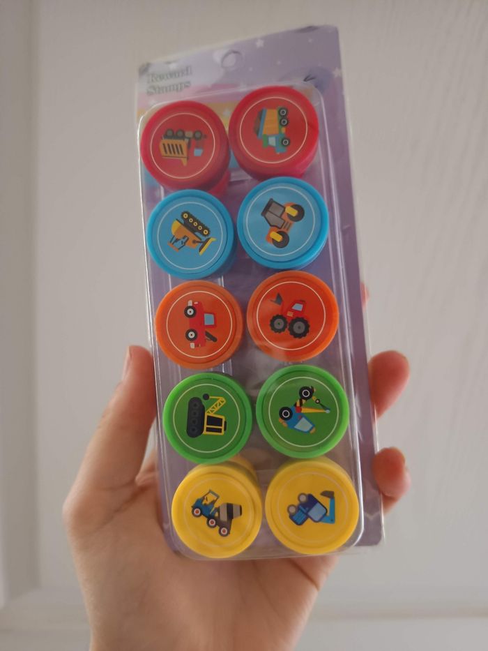 Jeu de tampons véhicules
