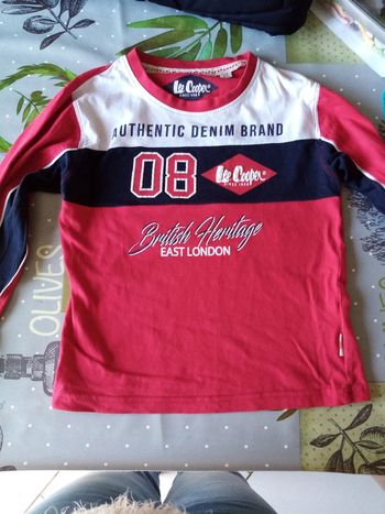 T shirt manche longue Lee Cooper 6a
