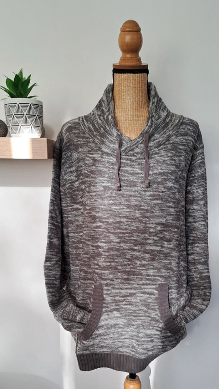 Pull gris foncé Gémo - photo numéro 2