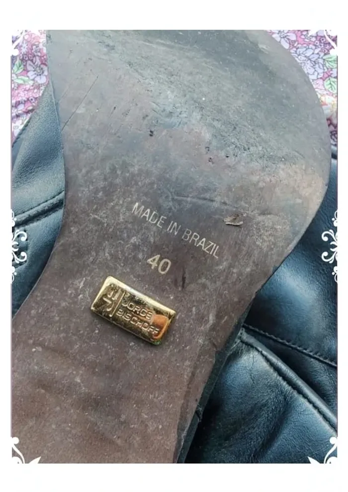 Bottes cuir Jorge Bischoff - photo numéro 5