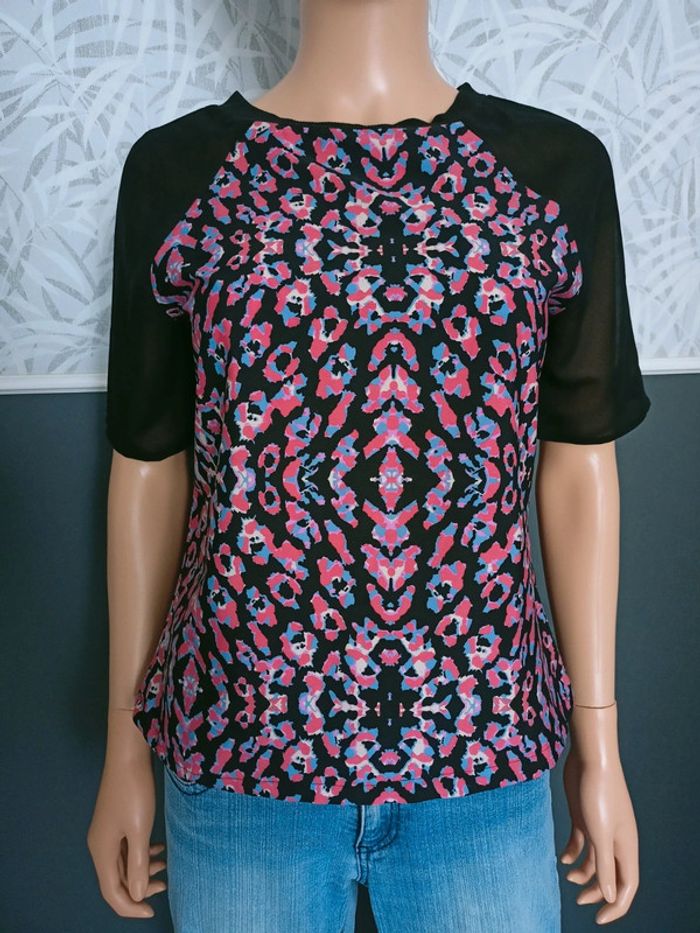 T shirt manches courtes léopard XS/S H*588