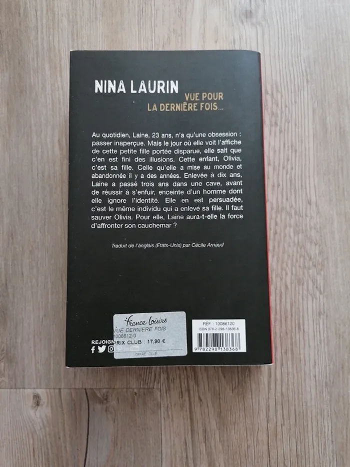 Livre Vue pour la dernière fois - photo numéro 2