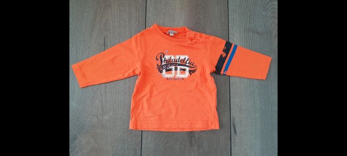 Lot de 4 tee-shirts manches longues garçon 6 mois - photo numéro 6