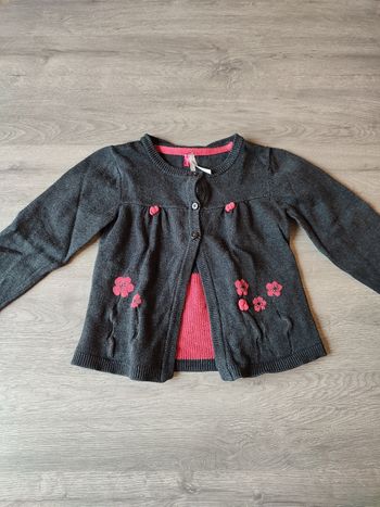 Gilet fille 2 ans