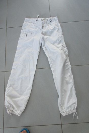 pantalon blanc