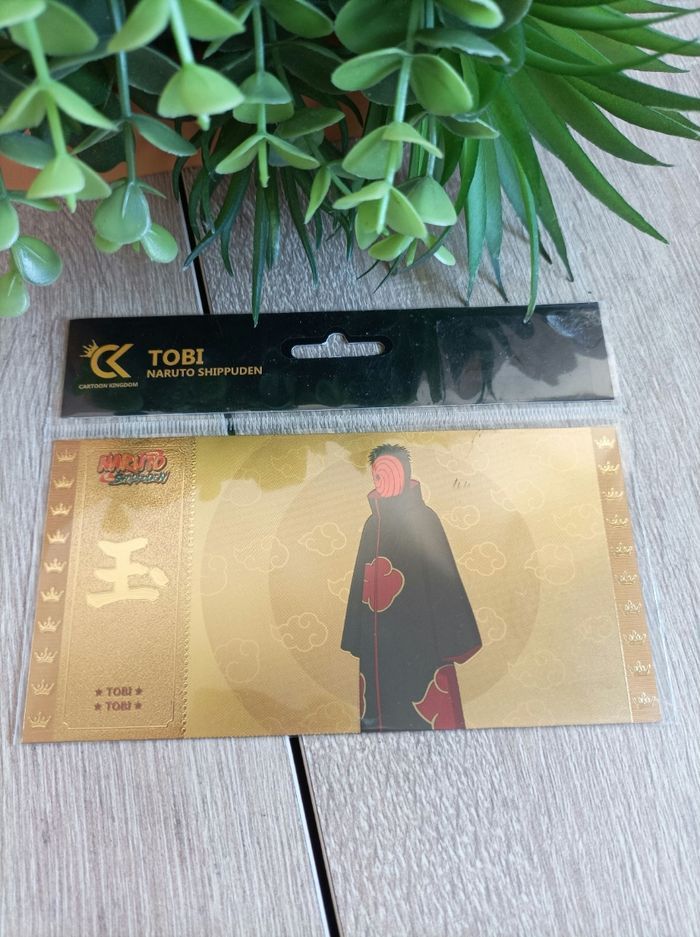 Golden ticket Tobi Naruto Shippuden cartoon kingdom