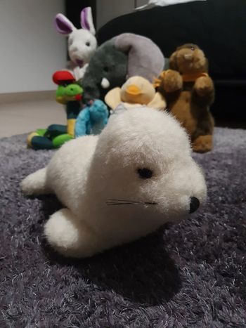 Peluche bébé phoque