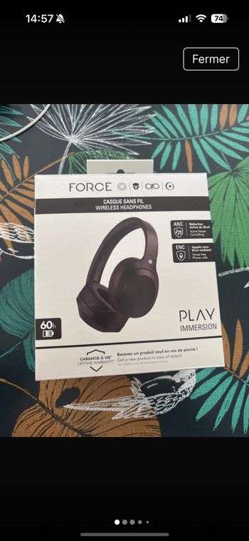 Casque sans fil