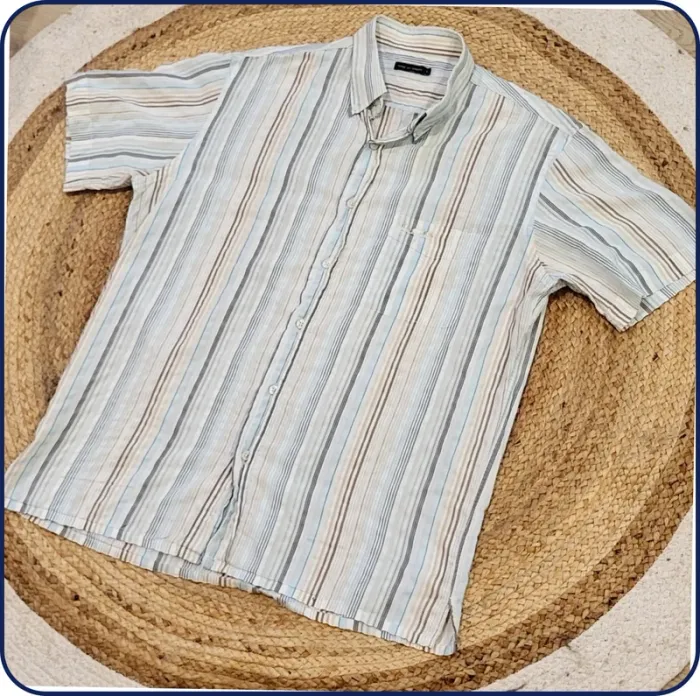 Chemise homme Mise au Green - Taille L
- Beige Clair - Rayures - Très bon état- Homme - photo numéro 2