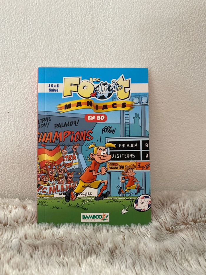 Bande dessinée « les foot maniacs »