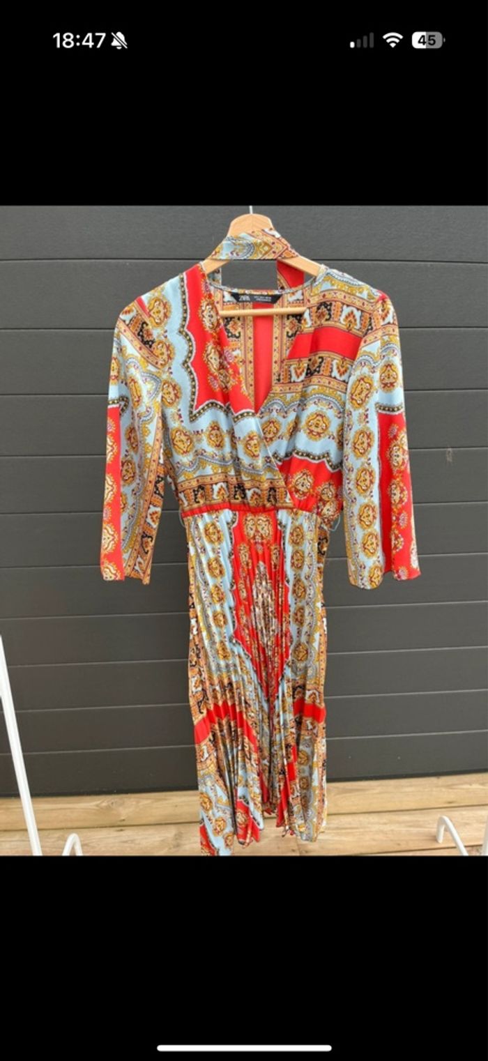 Robe midi plissée - photo numéro 2