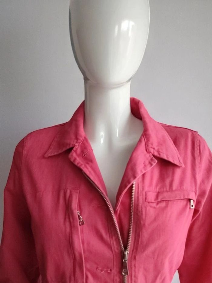 Veste saharienne rose - photo numéro 2
