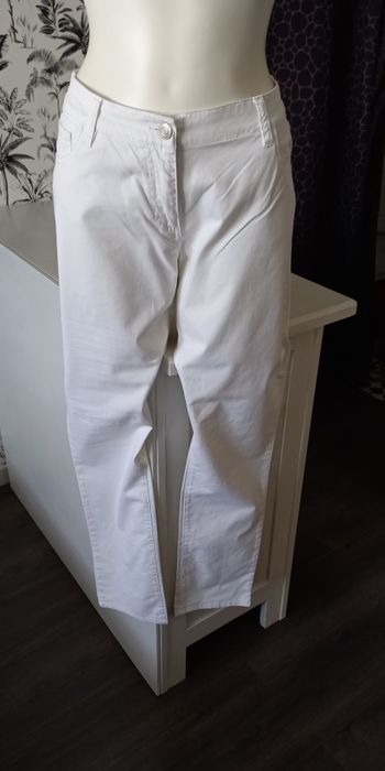 Pantalon blanc Camaïeu