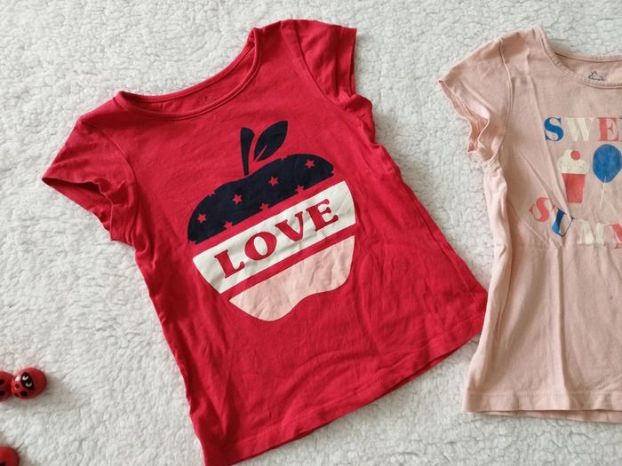 🦋 T-shirt petite fille manche courte 🦋 - photo numéro 2