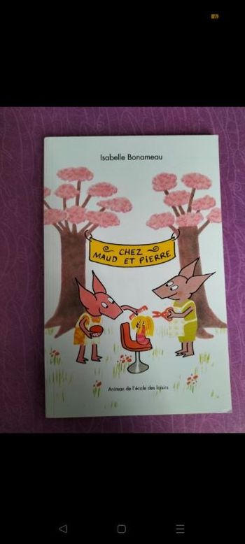 Livre enfant Isabelle Bonameau
